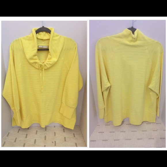 SEJOUR Cowl drawstring neckline top. - Picture 8 of 8